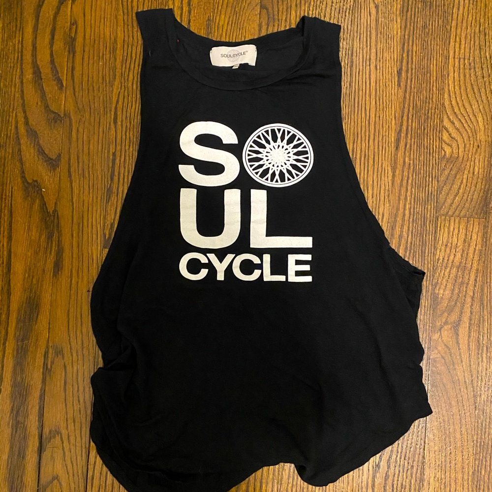 Soulcycle Racerback Wheel Logo Workout Tank